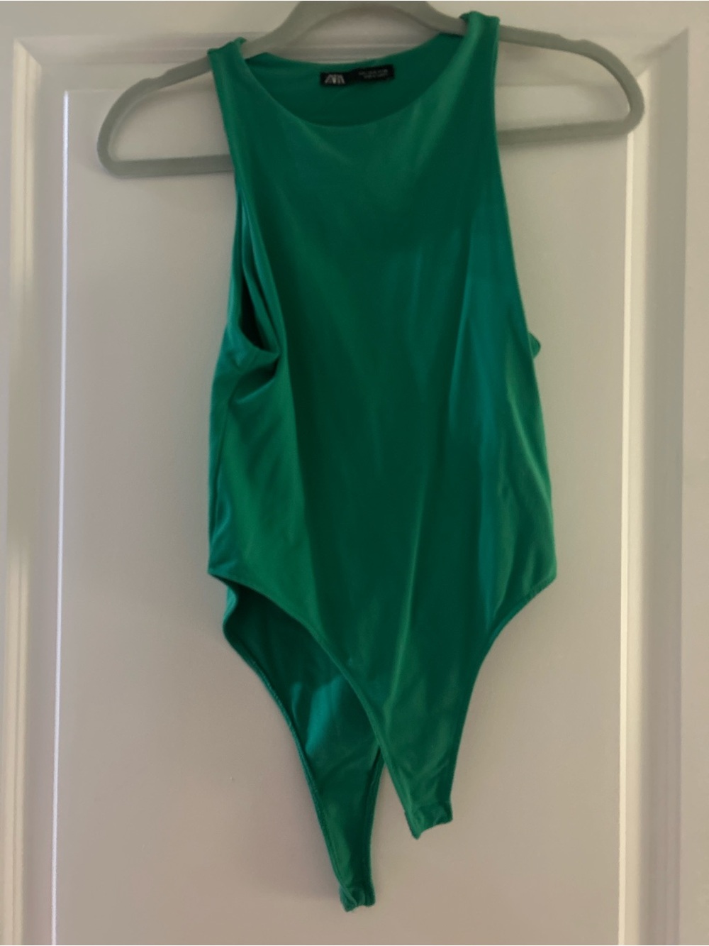 Zara Emerald Green Girls' One-Piece Bodysuit